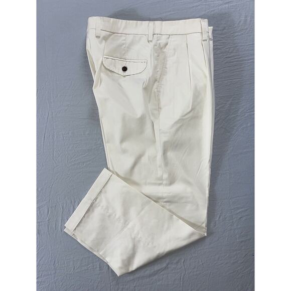 Orvis Men's 'Most Comfortable' Lightweight Flap Pocket Chino Pants. 34X28.5, EUC - Picture 1 of 7